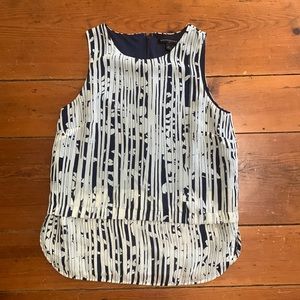 Banana Republic layered sleeveless blouse